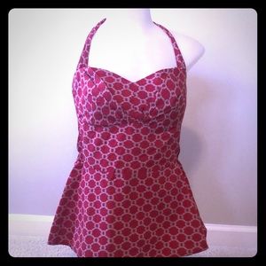 Halter/strapless summer top